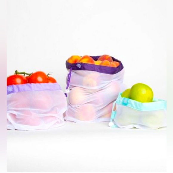 Lotus Reusable Produce Bags - Picture 2 of 12